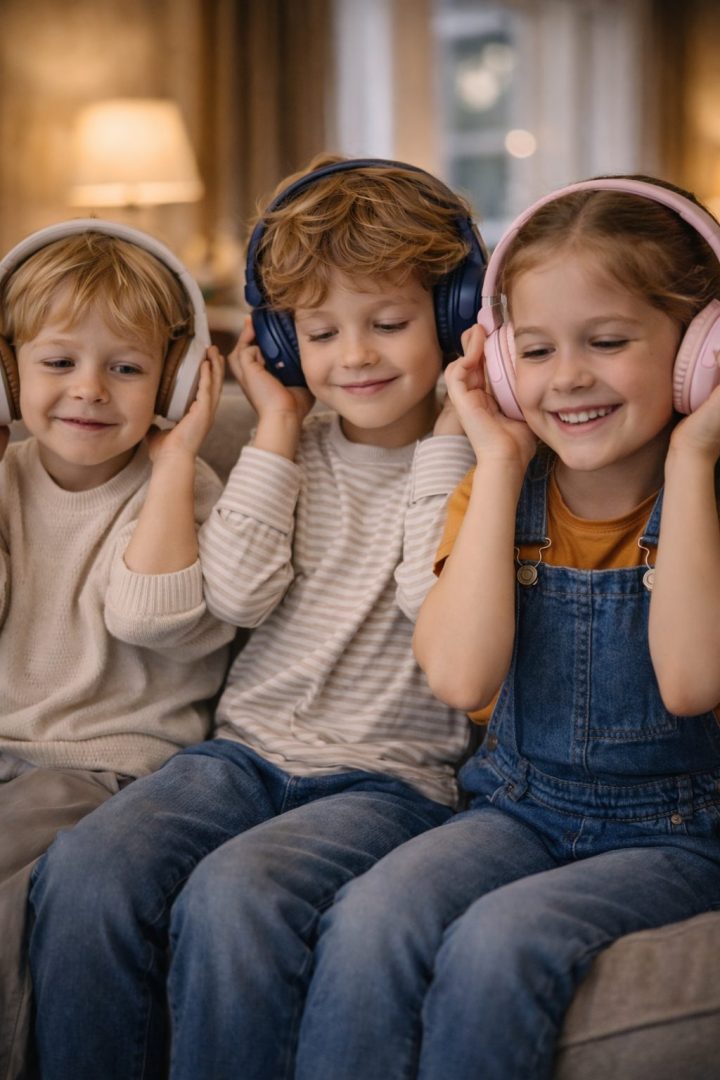 Ecoute au casque enfants